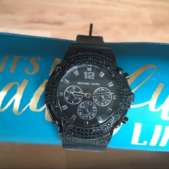 Michael Kors - Black on black wrist watch