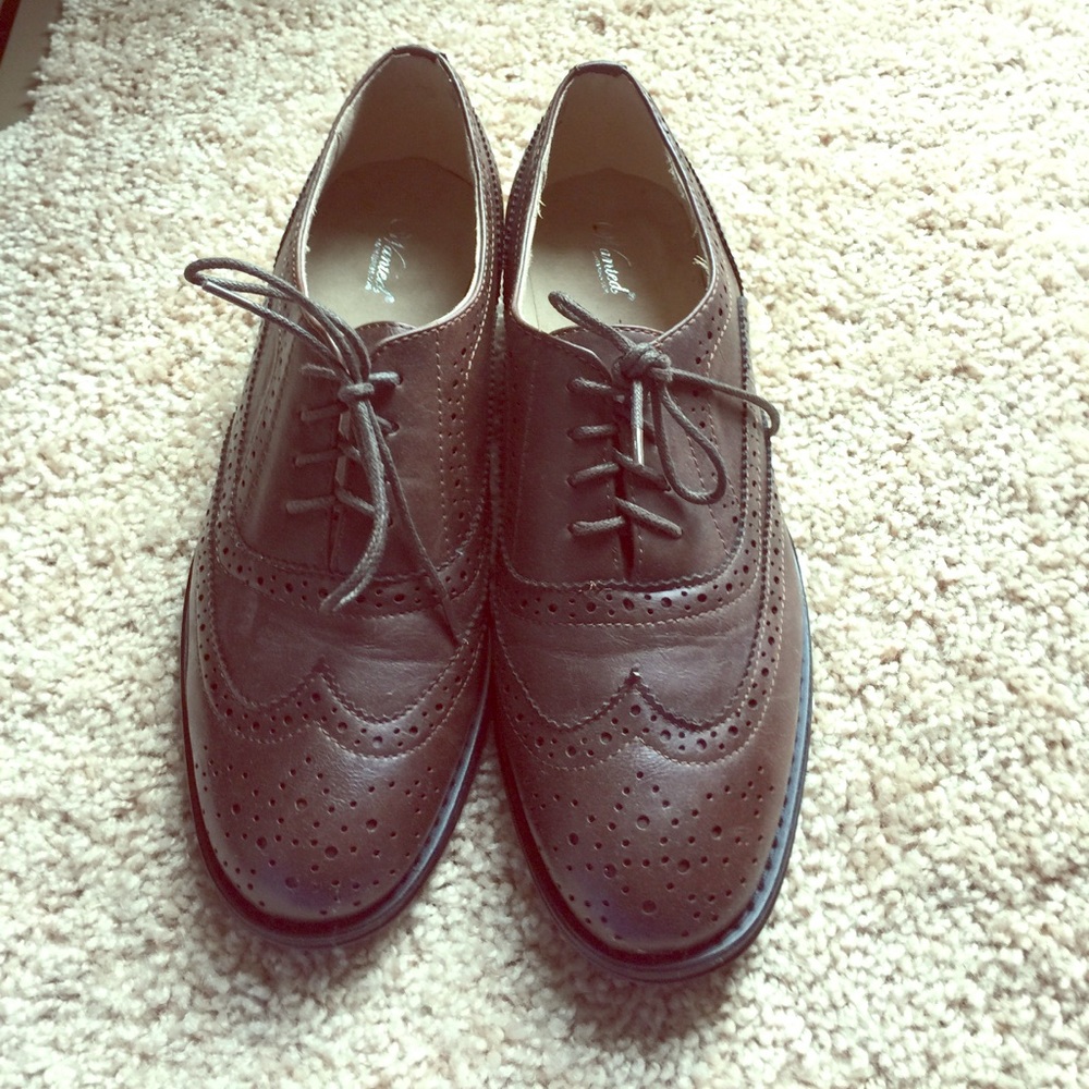 Brown Oxfords