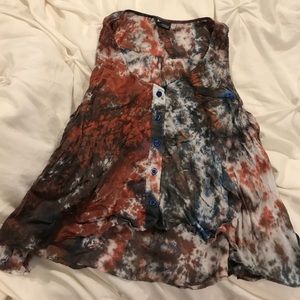 Tie dye tank top