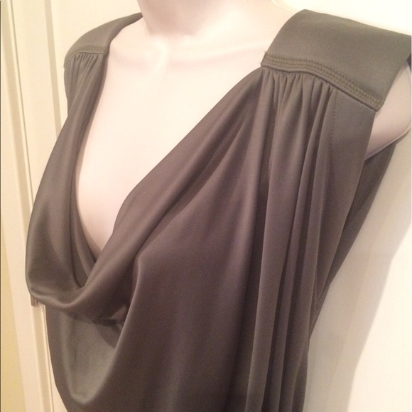 Rachel Roy olive green dress, size M - Picture 3 of 6