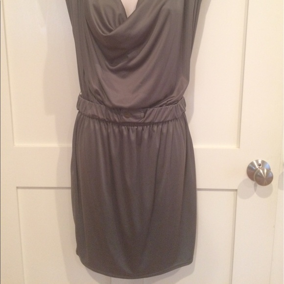 Rachel Roy olive green dress, size M - Picture 5 of 6
