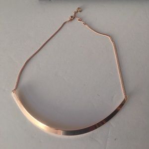 Rose gold necklace