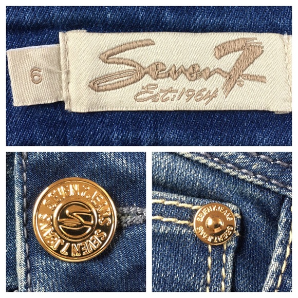 💸Seven7 Stretch Denim crop Jean size 6 - Picture 3 of 9