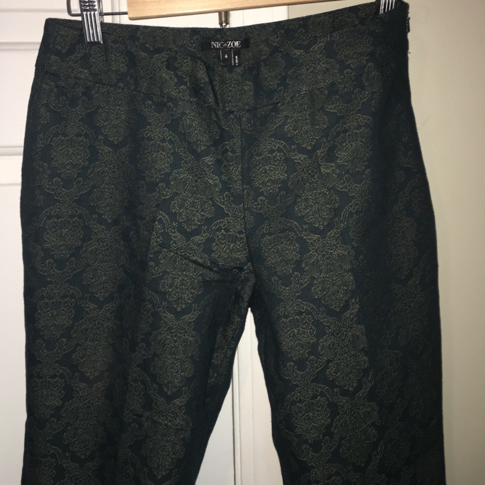 ✨✨NIC + ZOE printed ankle pant ✨✨