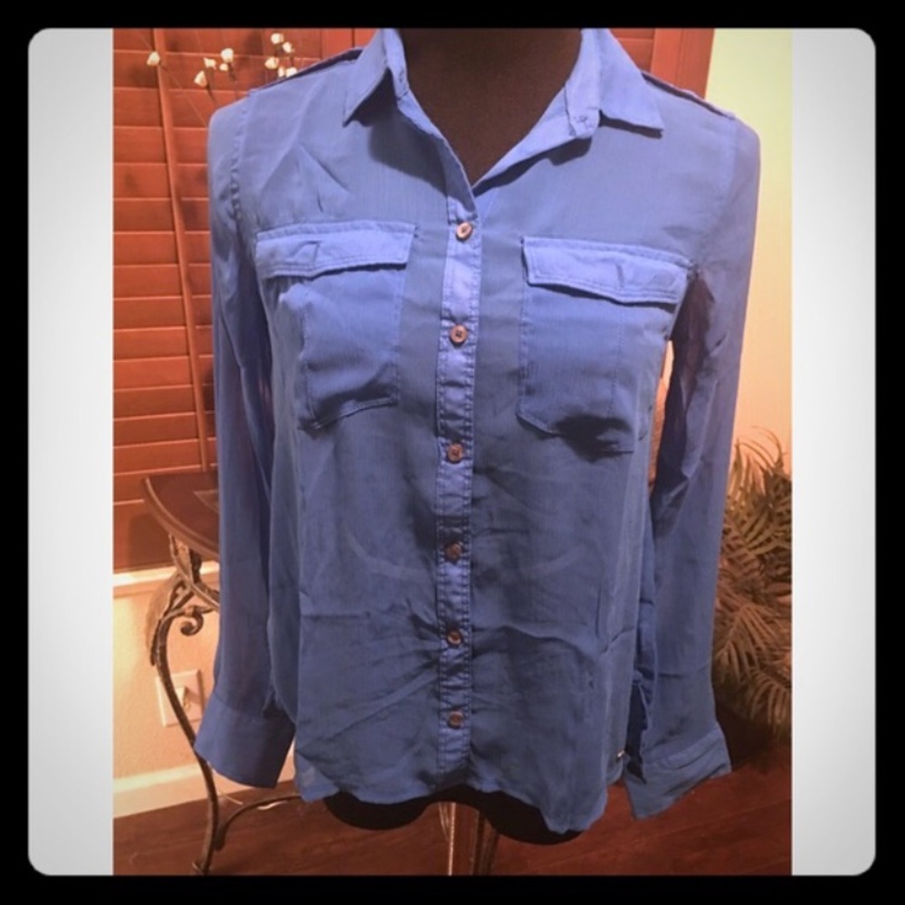 Abercrombie shirt blue