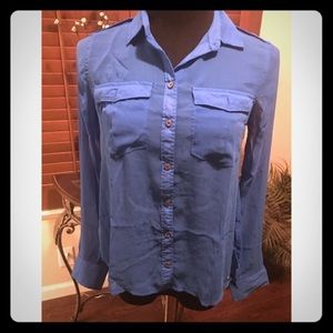 Abercrombie shirt blue