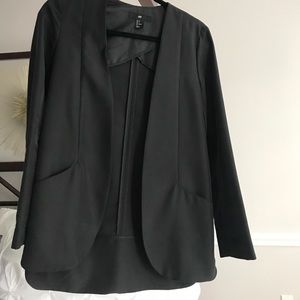 H&M black blazer