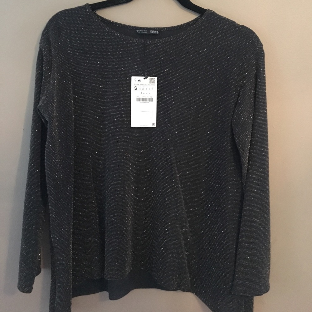 Zara Collection sparkle top. New With Tags