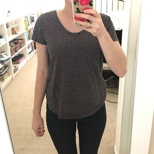 Loft polka dot tshirt