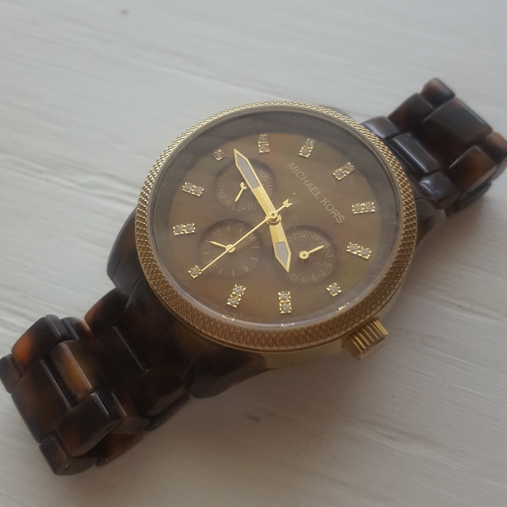 Michael Kors Women's Tortoise Watch