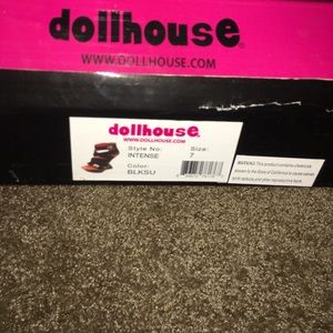 Dollhouse wedge heels