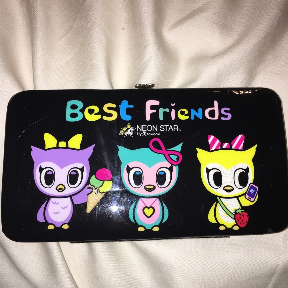 Neon Stars Wallet Clutch