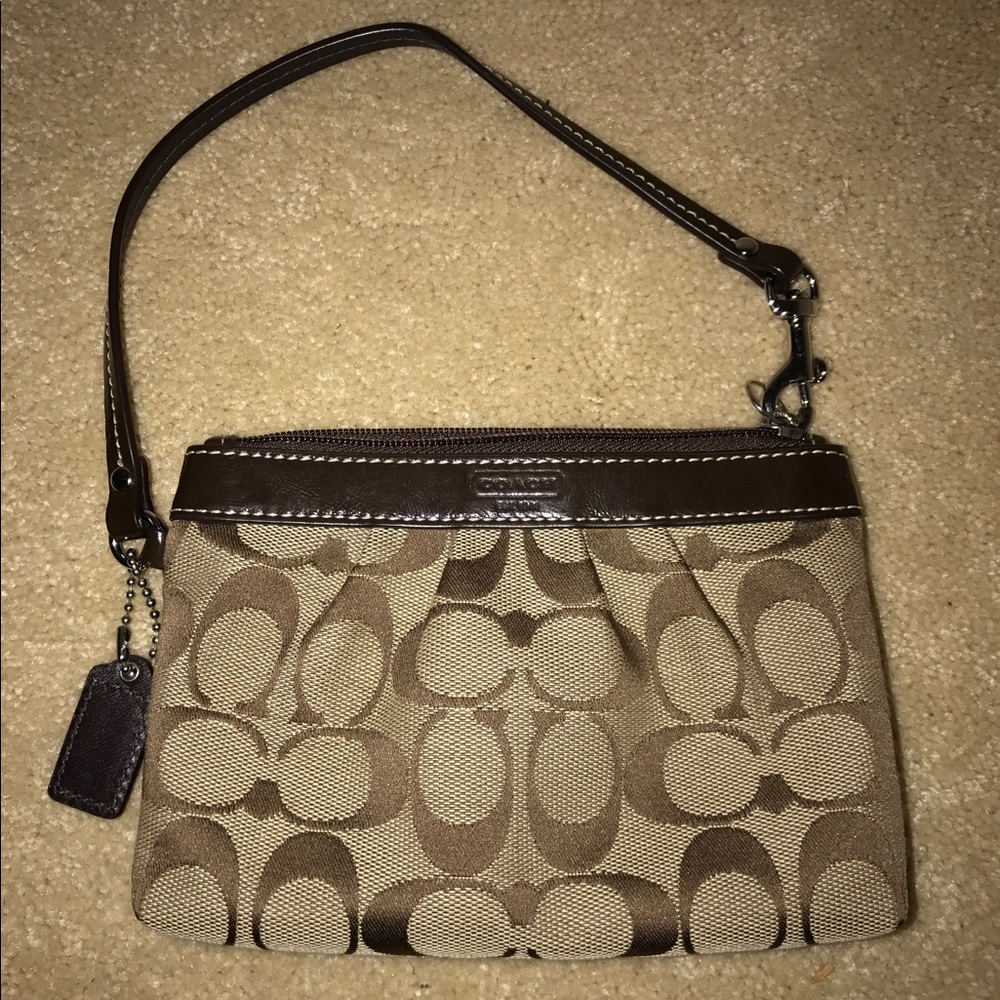 Authentic Coach wristlet