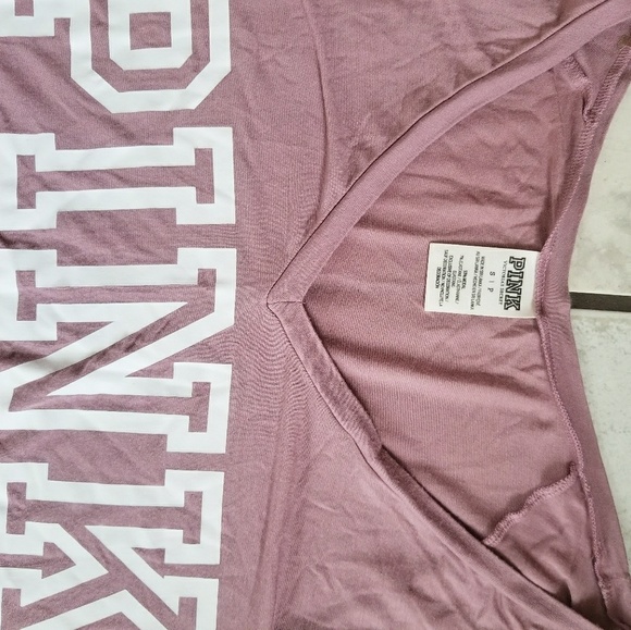 LN, vs pink begonia lace up set - Picture 6 of 7