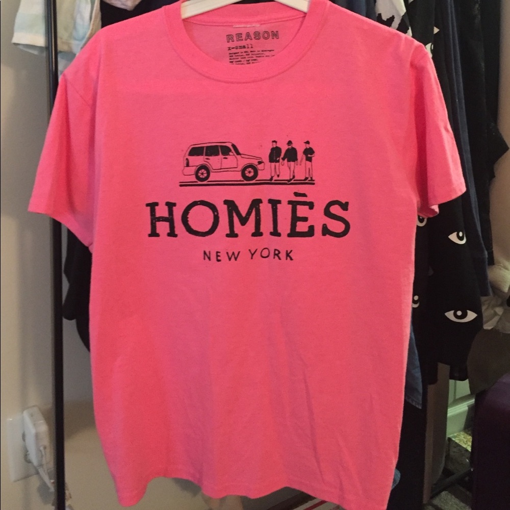Brand new HOMIES NEW YORK watermelon T-shirt
