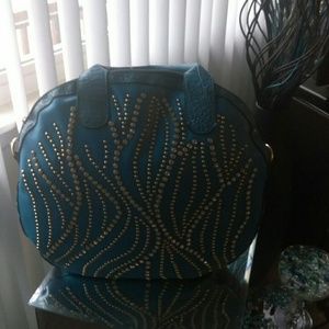 Diamond? studded purse
