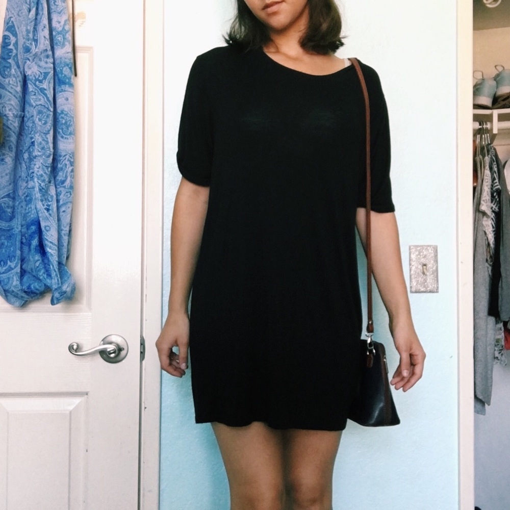 Basic Cotton T Shirt Dress