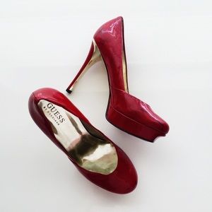 Red Patent Leather Heels