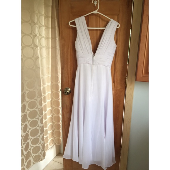 White prom dress! - Picture 2 of 5