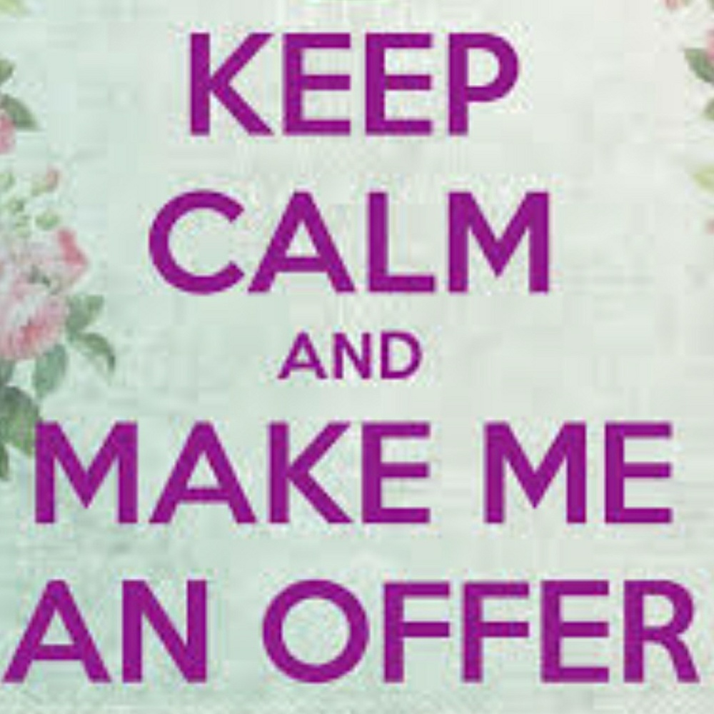 my prices are not set, reasonable offers welcome