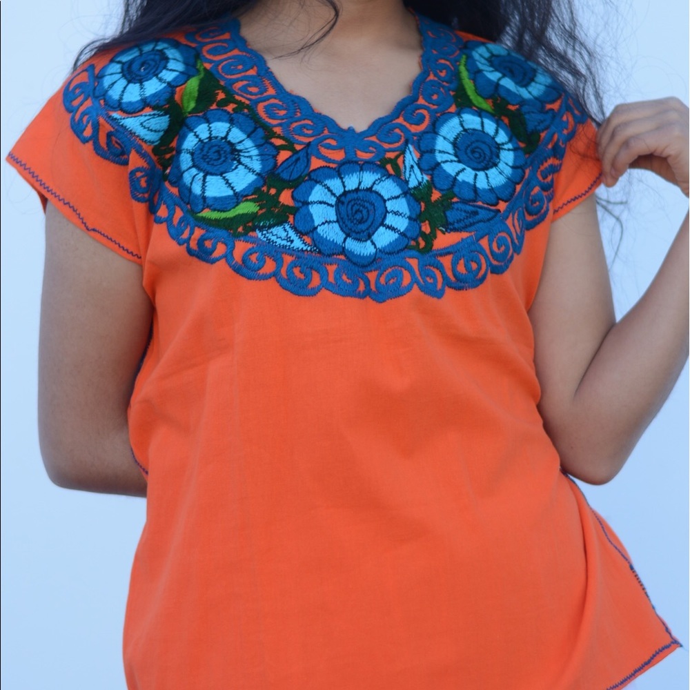 Embroidered blouse