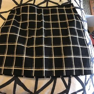 Adorable New Madewell Plaid Pencil Mini Skirt!