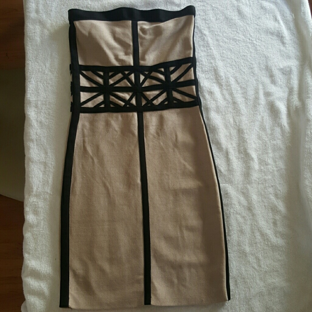 Bebe ... strapless dress