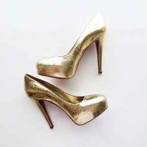 Gold Heels
