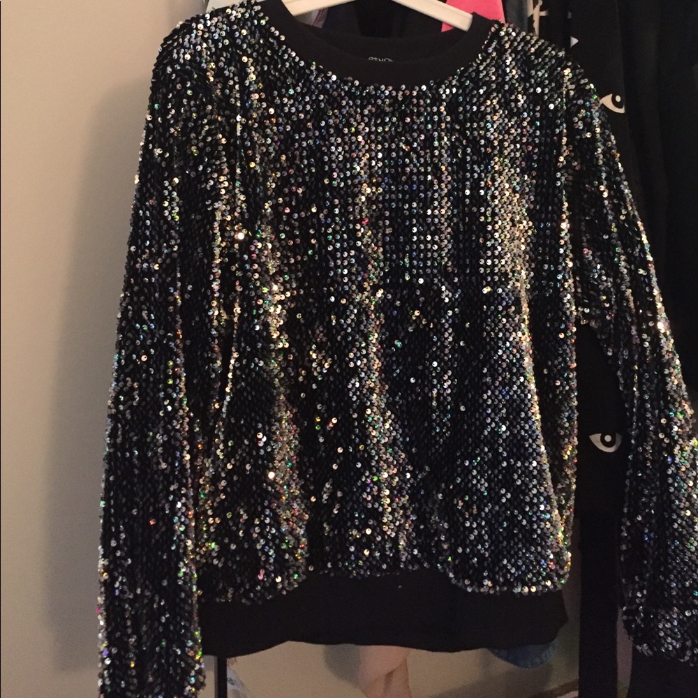 Top shop party sweatshirt