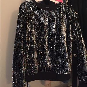 Top shop party sweatshirt