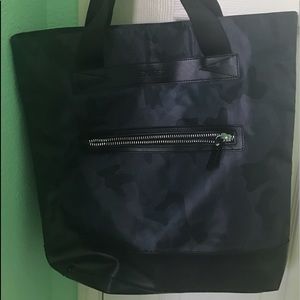 Express Black Camo Canvas Tote