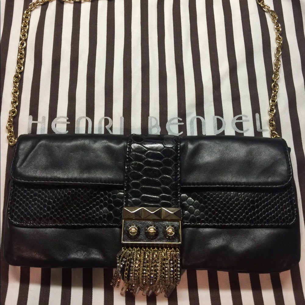 Henri Bendel leather bag