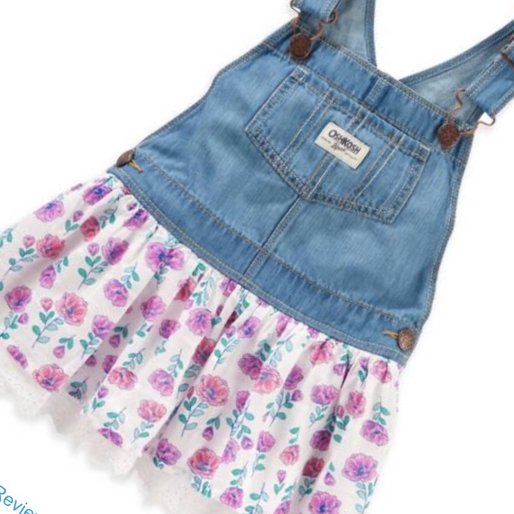 Toddler denim dress