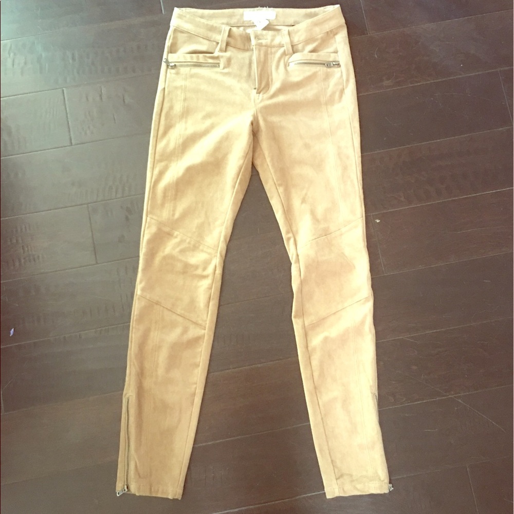 LOGG by H&M faux suede leggings