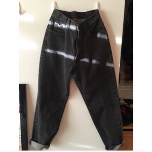 Dark Wash L.L. Bean High Waisted Jeans