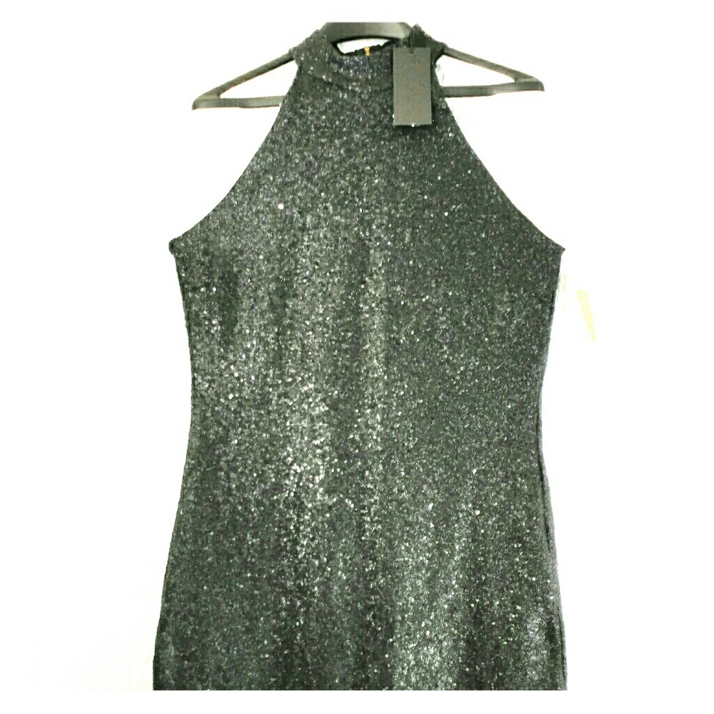 Beautiful Viva Fashion black sequined dress 2x
