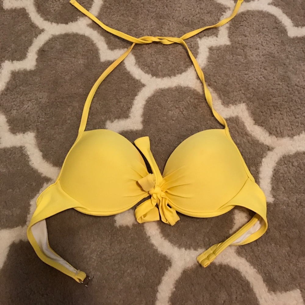Super push up halter bikini top