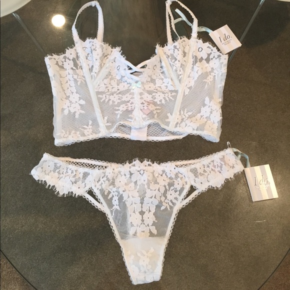 Victoria secret bridal set Clearance