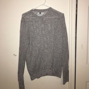 Loose Knit Grey Sweater