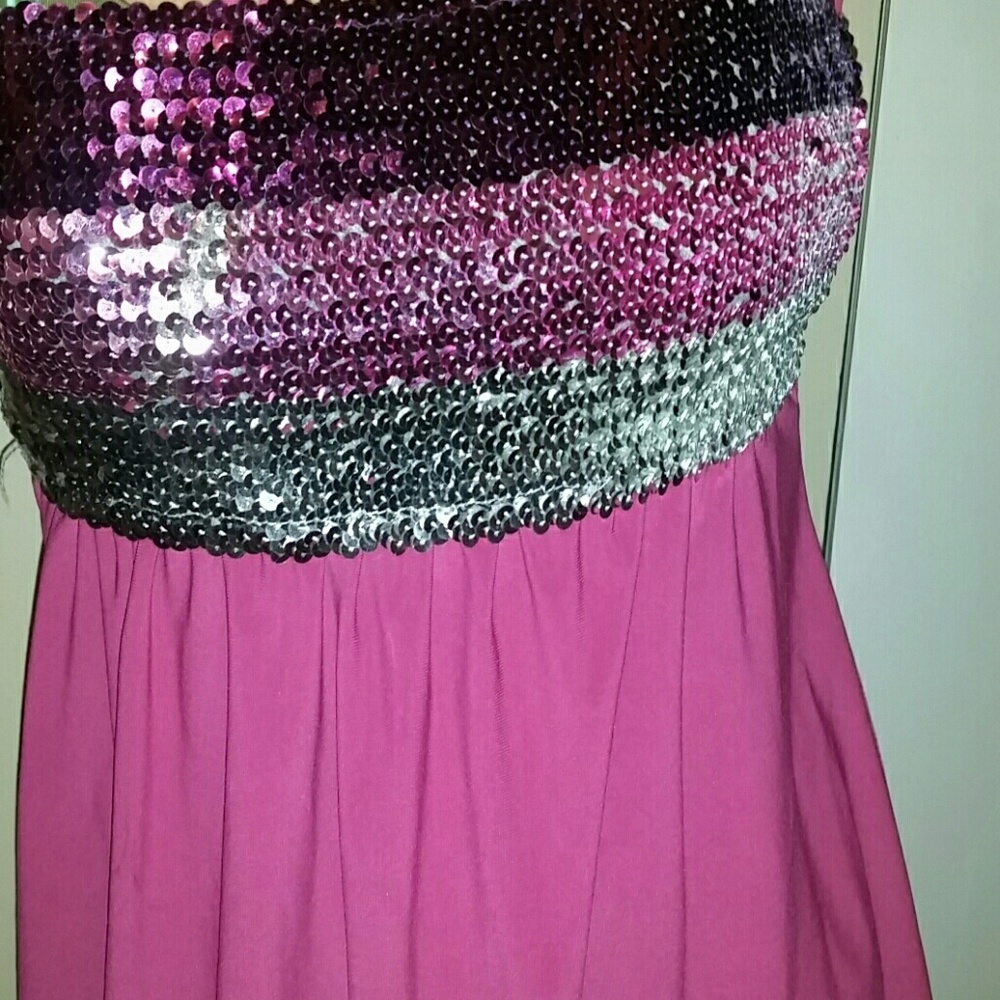 Sequin tube top !