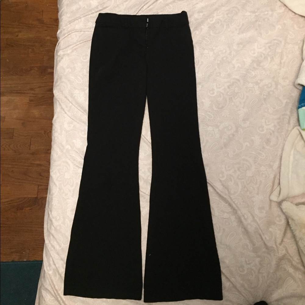 Solid black dress/work pants