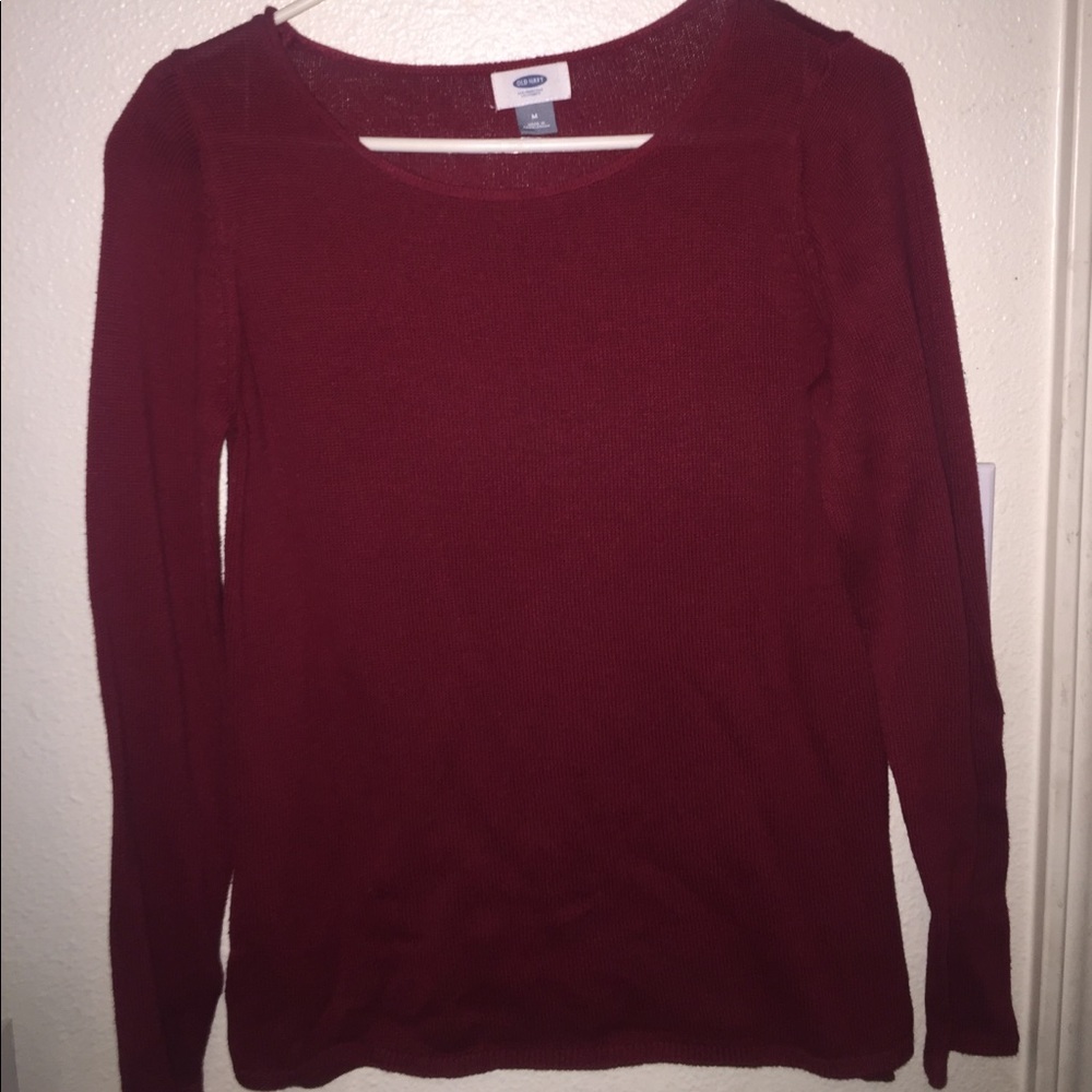Old navy Burgundy sweater