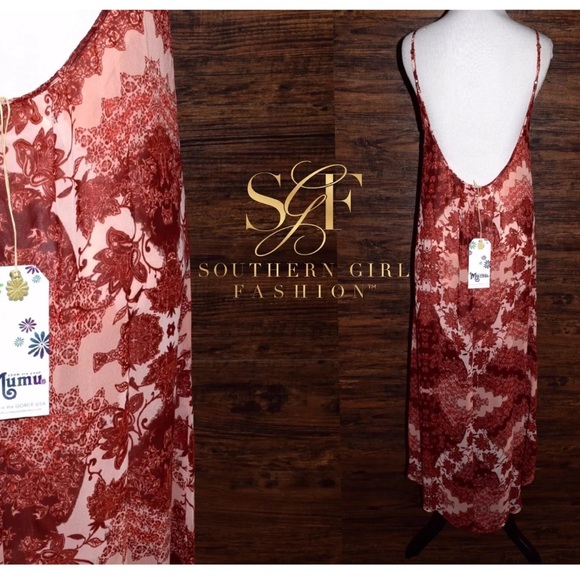 SHOW ME YOUR MUMU Draped Dress Intricate Long Gown - Picture 4 of 5