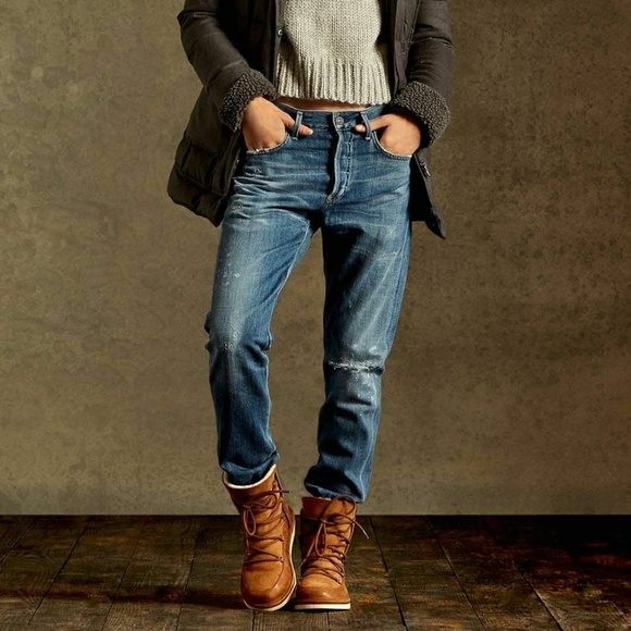 {UGG} Lodge fuzzy laced ankle boots - Picture 2 of 8