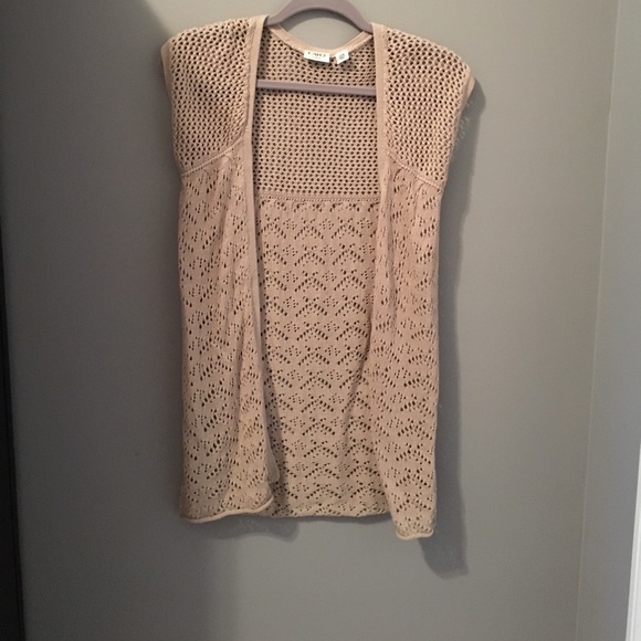 Brown Short Sleeve Cardigan - Picture 1 of 2