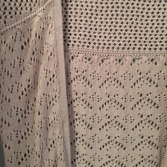 Brown Short Sleeve Cardigan - Picture 2 of 2