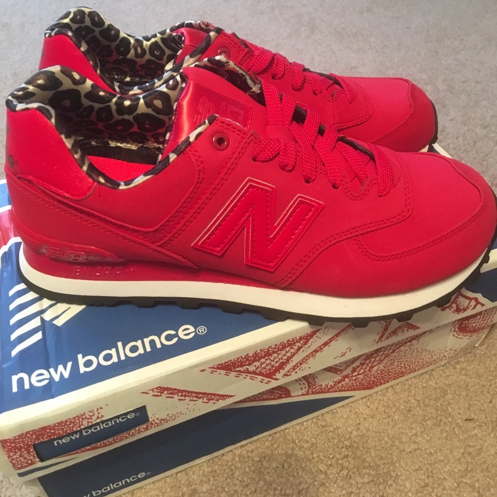 NWT Red New Balance sneakers