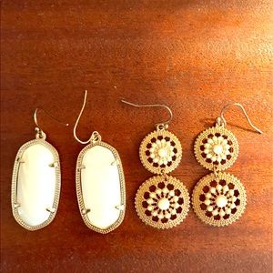 Kendra Scott earrings plus bonus pair