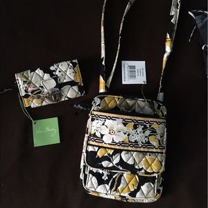 Vera Bradly Matching Cross-body and Wallet
