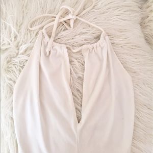 cute white body suit!